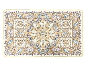 新品　岡重　OKAJIMA　洗える滑り止め付き　玄関マット（ベージュ）